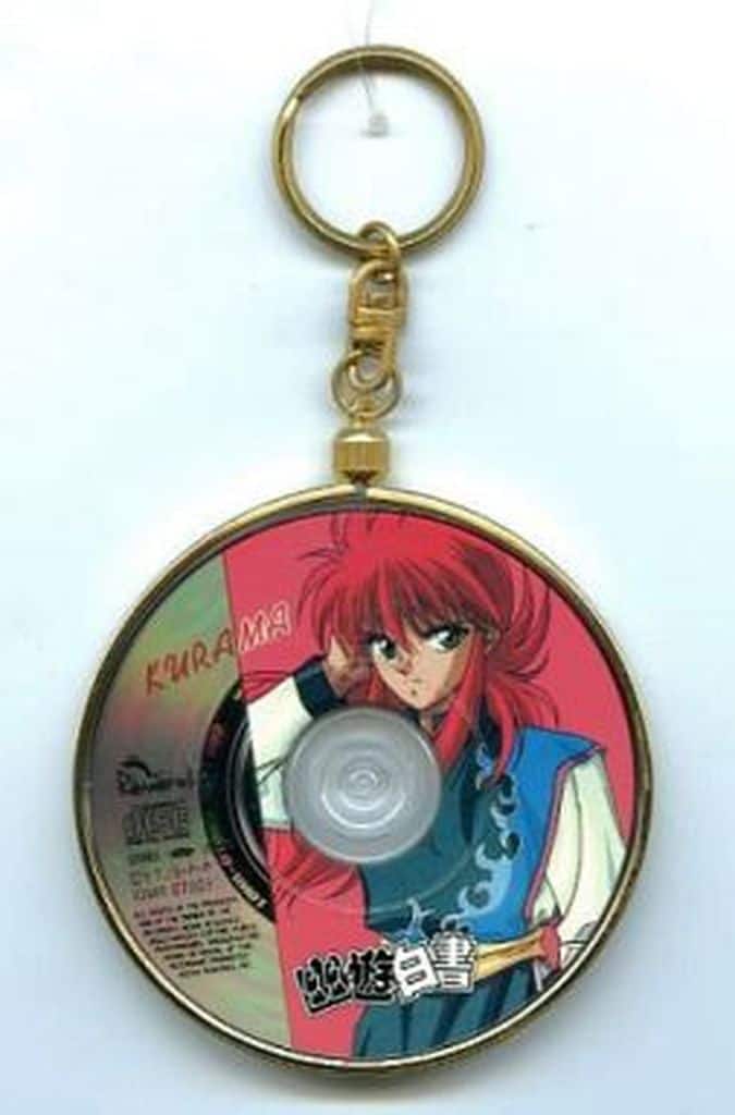 Yu Yu Hakusho Kurama Ver. CD Keychain