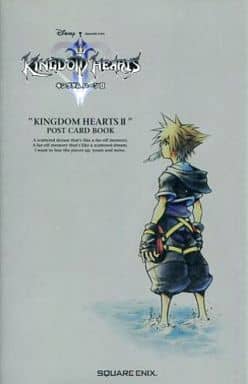 Kingdom Hearts II Postcard Book - Square Enix Edition, Pre-owned