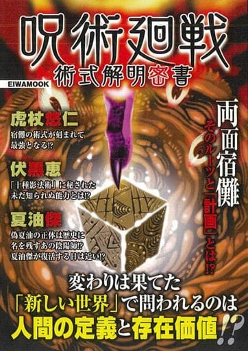 Jujutsu Kaisen Cursed Technique Analysis Book, 224-Page Pre-Owned Edition