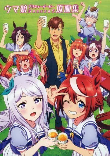 Umamusume Pretty Derby Season 2 Original Art Collection Book, 340 Pages, Pre-owned