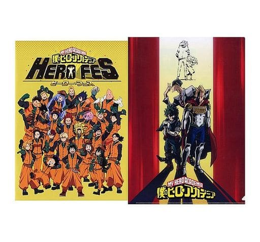 My Hero Academia HERO FES. Event Leaflet with Clear File - 8-Page Pre-Owned Book