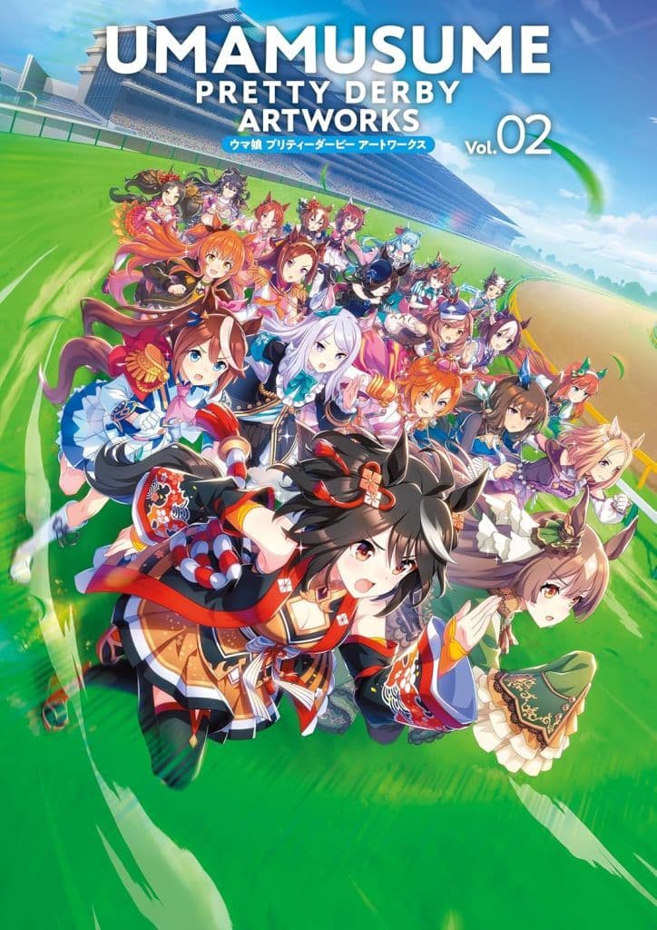 Umamusume Pretty Derby Artworks Vol.02 — Art Book (Ichijinsha) — Used / Secondhand