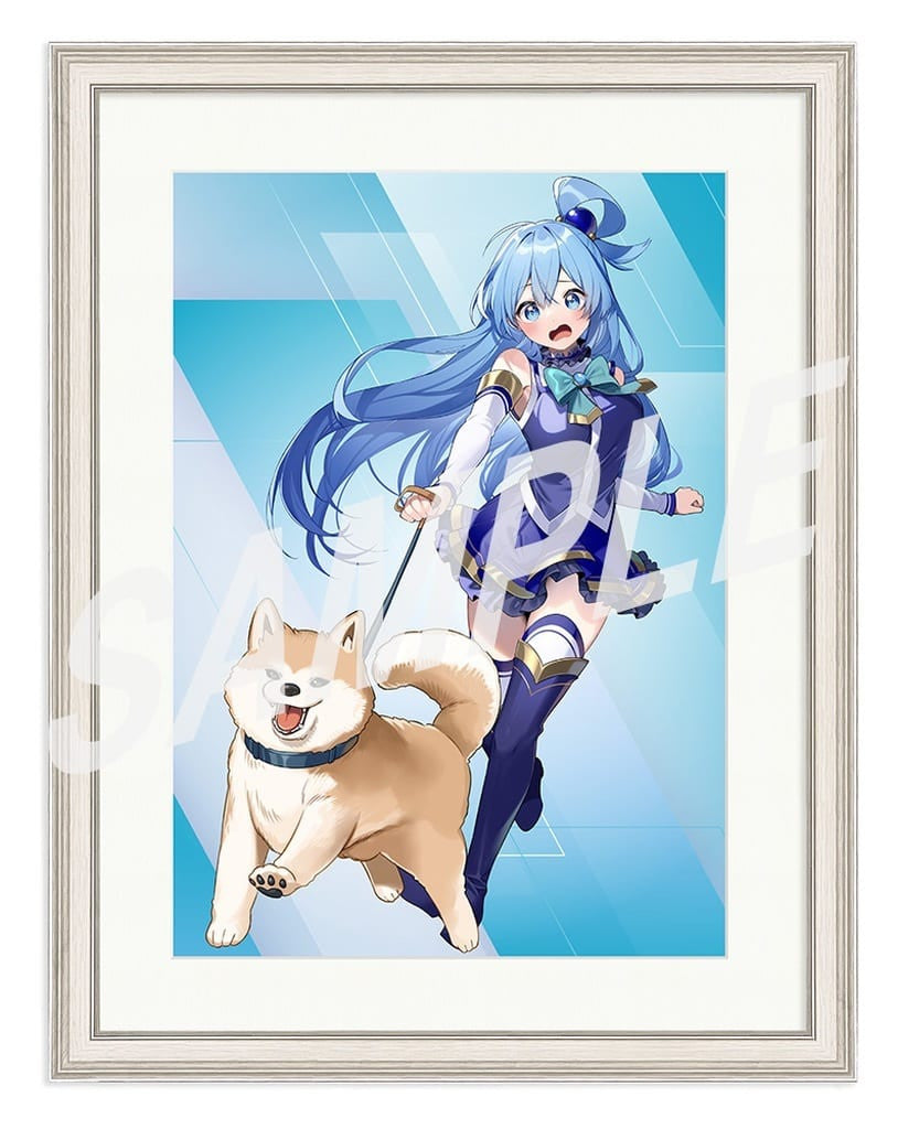 KonoSuba Light Novel Exhibition 2025 B4 Character Fine Art Graph