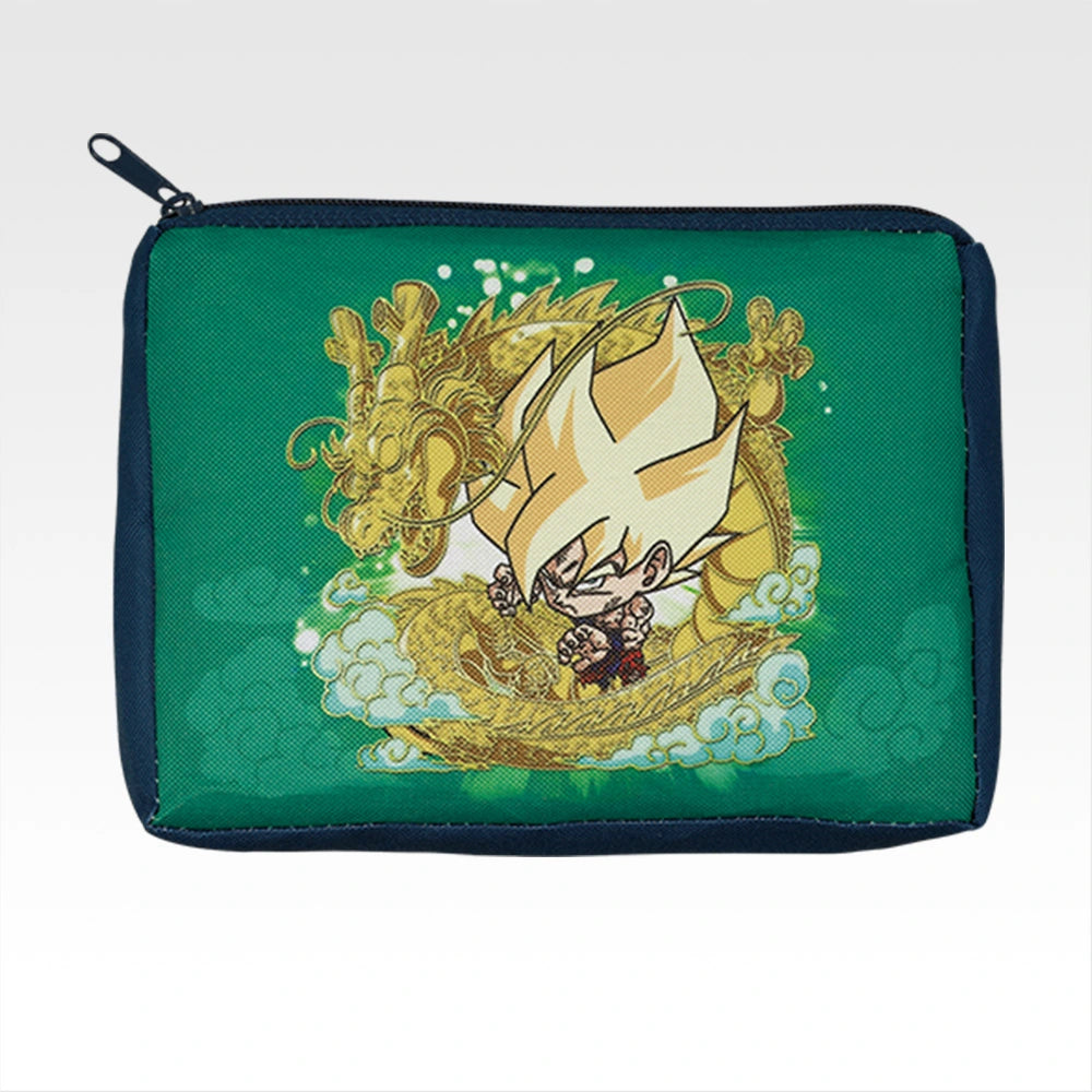 Super Saiyan Goku & Golden Shenron - Pouch (7 Types, Complete Set Available) - Ichiban Kuji G Prize - Dragon Ball