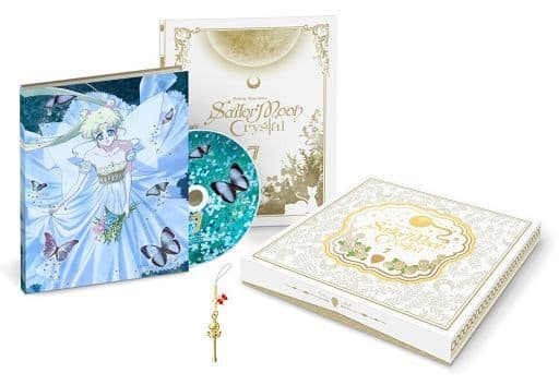 Sailor Moon Crystal 7 (First Press Limited Edition) DVD - King Records - Pre-owned - Includes Special Digipack, 24P Booklet & Bonus Charm Campaign