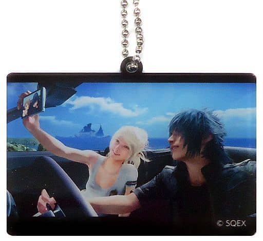 Final Fantasy XV Noctis Lucis Caelum & Lunafreya Car Acrylic Keychain, No. 4