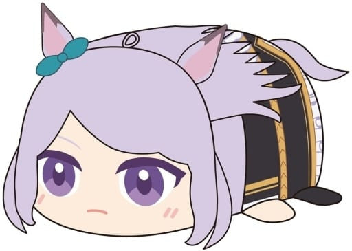 Mejiro McQueen PoteKoro Mascot 2 Plush Keychain - Umamusume Pretty Derby Season 2 (Approx 5cm, Used, Max Limited)