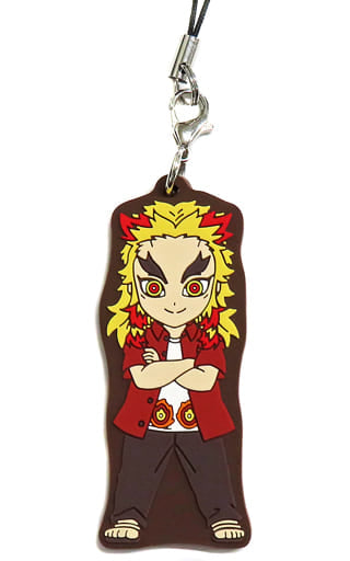 Kyojuro Rengoku Lawson Summer Uniform Rubber Strap - Demon Slayer: Kimetsu no Yaiba, Used
