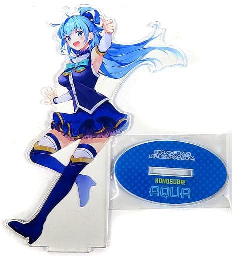 KonoSuba Aqua Thumbs Up Birthday Acrylic Stand Figure A