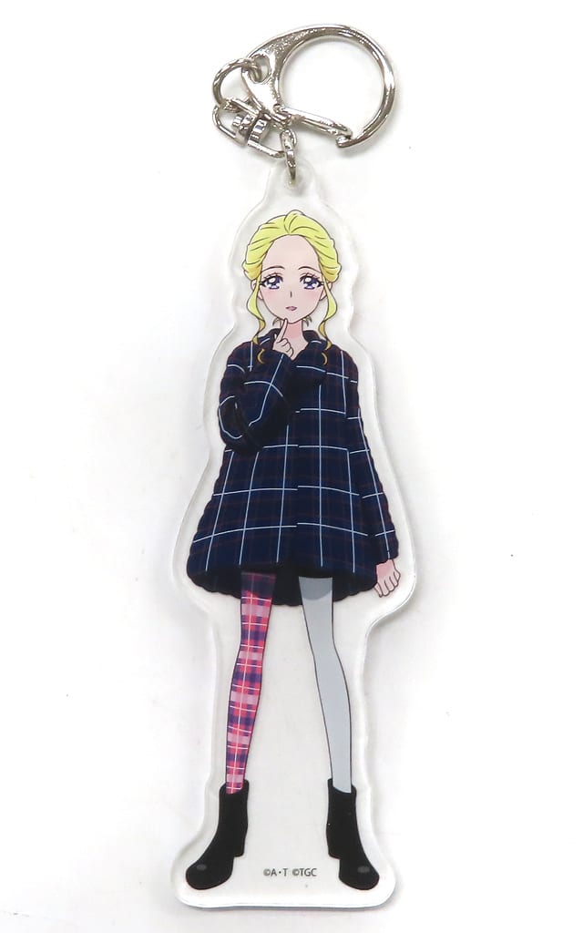 Fuurin Asumi Acrylic Keychain - Pretty Cure Miracle Leap: A Mysterious Day with Everyone × Tokyo Girls Collection 2020 A/W - Toei Animation (Approx. 110 mm)