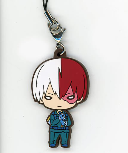 Shoto Todoroki My Hero Academia HERO FES. 2022 Niitotan Rubber Mascot Keychain by Takara Tomy Arts