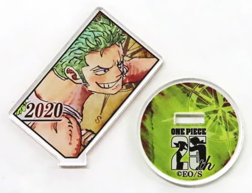 Roronoa Zoro Acrylic Character Collection “ZORO” Acrylic Figure Approx. 55 mm - Shueisha (2020)