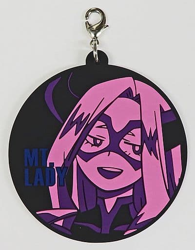 Mt. Lady Rubber Charm Keychain from My Hero Academia: The Top 5! Prize J, BANDAI SPIRITS, Length Approx. 6.5 cm