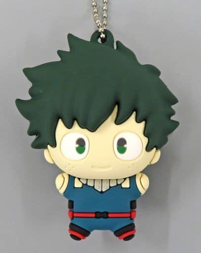 Izuku Midoriya Chibi Gurumi Rubber Mascot Keychain Vol. 1 My Hero Academia Namco Limited Prize