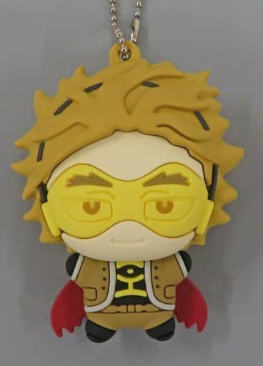 Hawks Chibi Gurumi Rubber Mascot Keychain Vol. 1 from My Hero Academia, Namco Prize, Approx. 6 cm