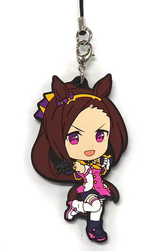 Sakura Bakushin O Rubber Mascot Kyun-Chara Illustrations - Ichiban Kuji Uma Musume Pretty Derby 4 - H Prize (BANDAI SPIRITS, ~6cm, Pre-owned)