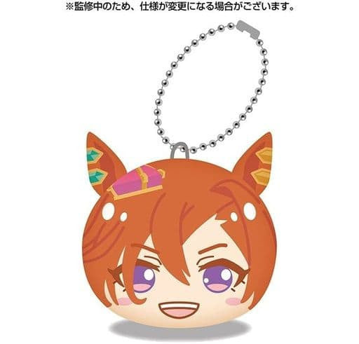 T.M. Opera O Omabun Niginigi Mascot 6 - Umamusume Pretty Derby Soft Plush Keychain (Ensky, ~55×70×50mm)