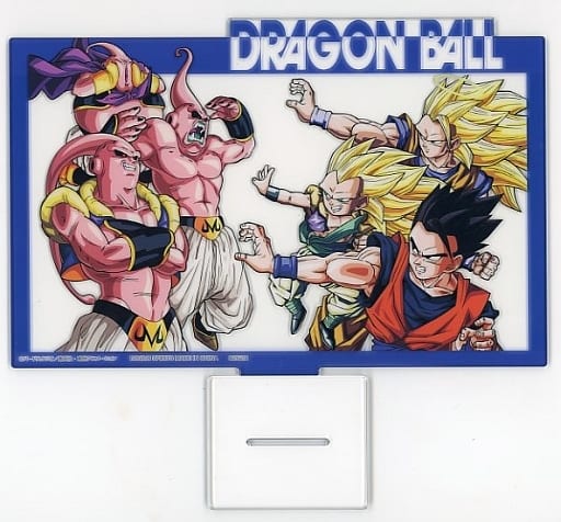 Majin Buu Acrylic Stand G Prize - Ichiban Kuji Dragon Ball VS Omnibus GREAT (BANDAI SPIRITS, Length Approx. 20 cm) - Pre-owned