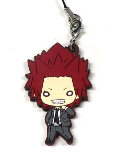 Eijiro Kirishima My Hero Academia Nittotan Suit Rubber Mascot Keychain - TOHO animation STORE Exclusive