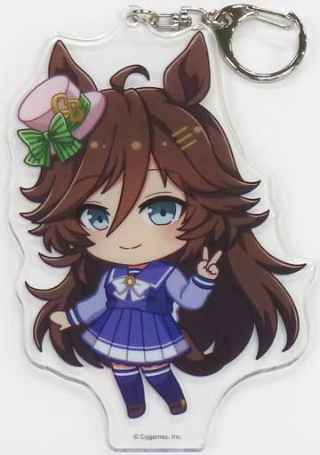 Mr. C.B. Big V-Sign Acrylic Keyholder - Seven-Eleven × Umamusume: Pretty Derby 2nd Anniversary (Seven Net Exclusive, CDG) 79×124mm
