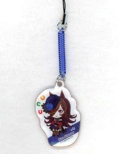 Rice Shower Smartphone Cleaner Keyholder - 7-Eleven x Umamusume: Pretty Derby Campaign Bonus (Approx. 50mm)