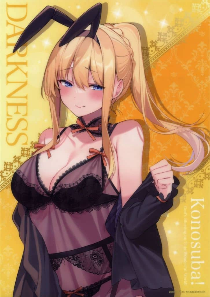 KonoSuba 10th Anniversary Darkness A3 Clear Poster