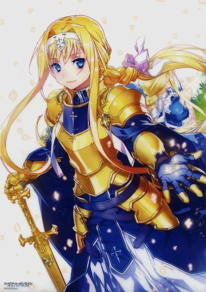 A3 Alice Zuberg 2 Clear Poster – Sword Art Online 15th Anniversary C-9