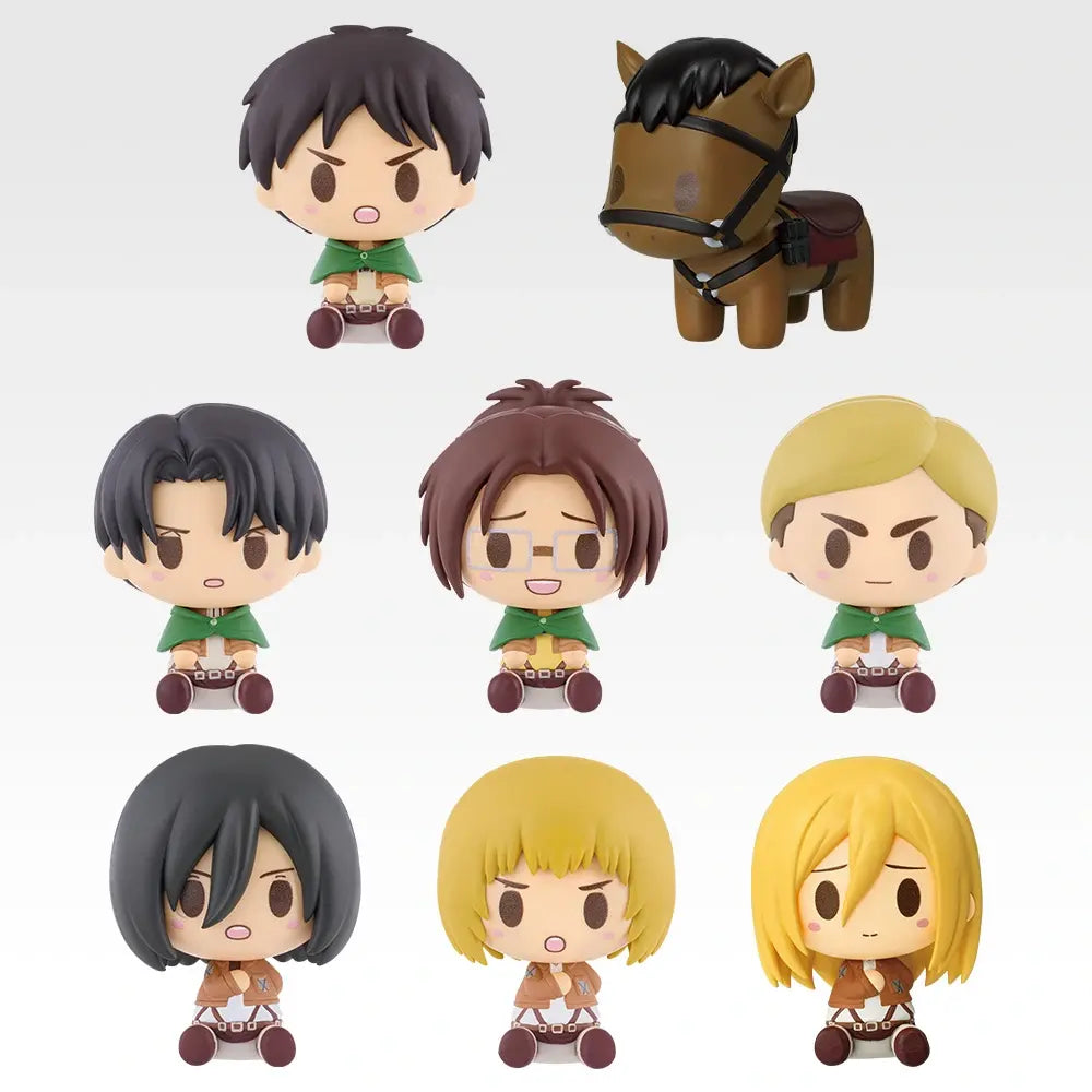 Chokonokko Figure (8 Types, Complete Set Available) - Ichiban Kuji H Prize - Attack on Titan