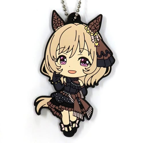Karen-chan Rubber Mascot Keychain - Ichiban Kuji Umamusume Pretty Derby 6th Edition H Prize (Approx. 50mm) by BANDAI SPIRITS - Pre-owned