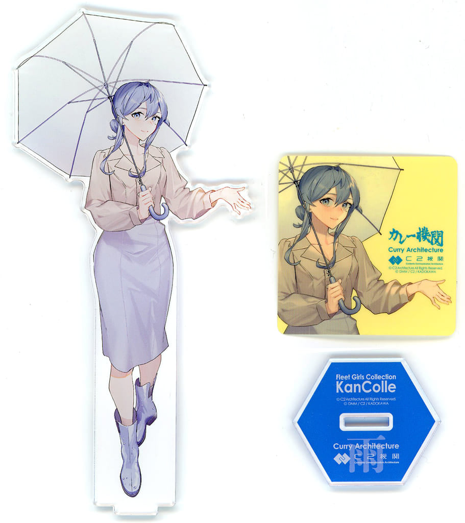 Gotland Rainy Season Mode Acrylic Stand Set – KanColle