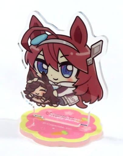 Miho no Bourbon & Rice Shower Trading Acrylic Stand Set - Uma Musume Pretty Derby POP UP STORE in Marui (Sol International, Acrylic, ~70mm)