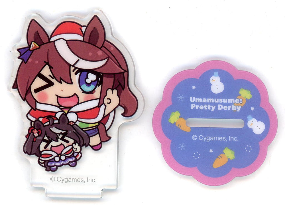 Tokai Teio & Kitasan Black Trading Acrylic Stand Set - Uma Musume Pretty Derby POP UP STORE in Marui (Sol International, Acrylic, ~70mm)