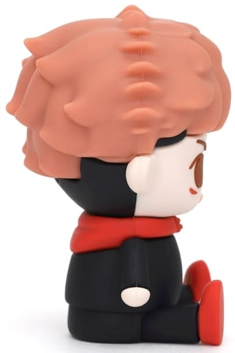 Yuji Itadori Rubber Mascot Keychain - Jujutsu Kaisen (Movic) - PVC Height Approx. 4.5 cm