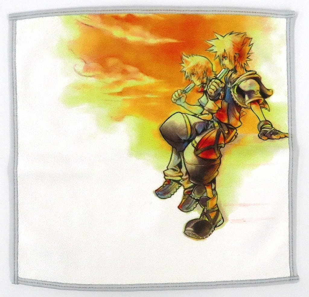 Kingdom Hearts Sora & Roxas Handkerchief Towel