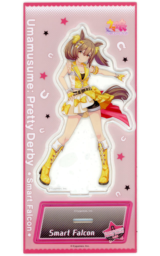 Smart Falcon Acrylic Stand Vol.10 - Umamusume Pretty Derby (Movic, ~13×7cm, Pre-owned)