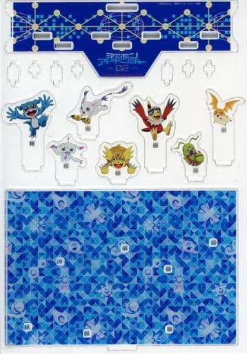 Digimon Diorama Acrylic Stand Digimon Adventure 02 THE BEGINNING