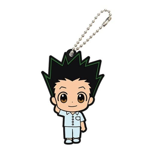 Gon Freecss HUNTER x HUNTER Capsule Rubber Mascot Vol. 03 Keychain with Ball Chain by Bandai