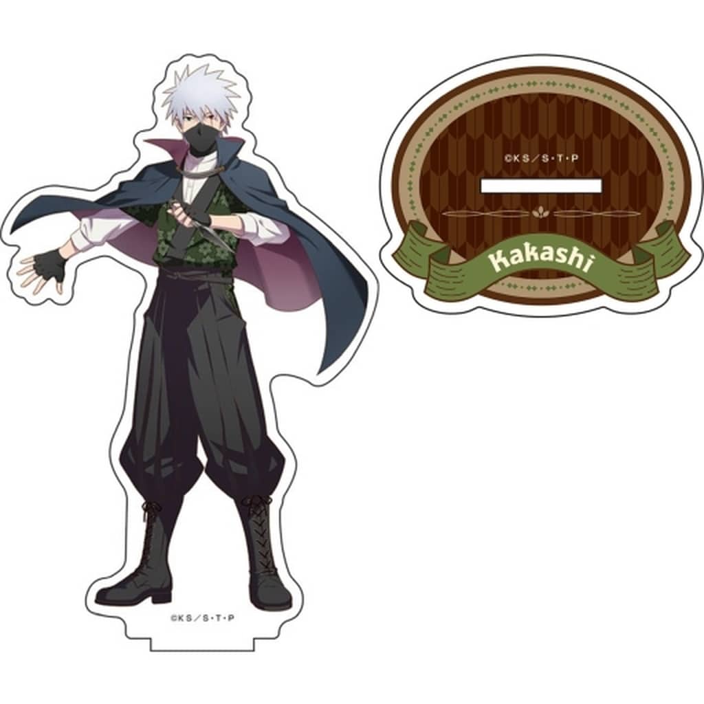 Kakashi Hatake Big Acrylic Stand - Naruto Shippuden - Medicom Entertainment - Approx. 145 mm (Pre-owned)
