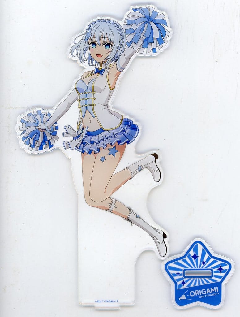 Origami Tobiichi BIG Acrylic Stand Cheerleader Ver.