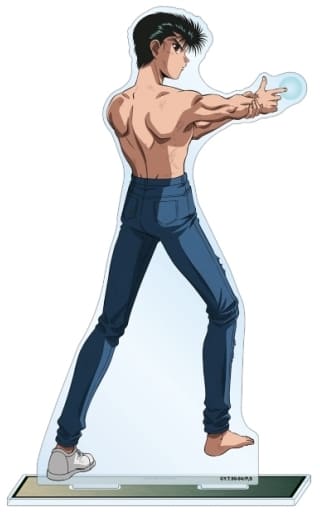 Yusuke Urameshi (Fighting Back Ver.) Extra-Large Acrylic Stand - Yu Yu Hakusho - Approx. 21.3 x 11.9 cm (Pre-owned)