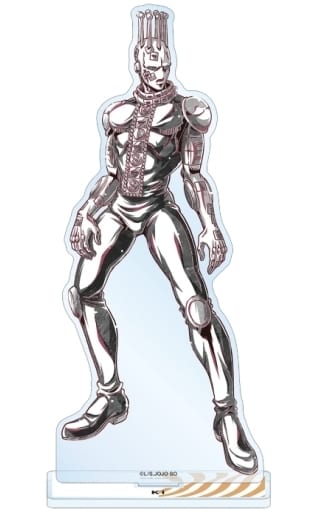 Kiss Ani-Art BLACK LABEL BIG Acrylic Stand - JoJo's Bizarre Adventure: Stone Ocean - ARMA BIANCA - Approx. 16.3 x 6.2 cm (Pre-owned)