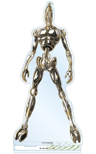 Foo Fighters Ani-Art BLACK LABEL BIG Acrylic Stand - JoJo's Bizarre Adventure: Stone Ocean - Approx. 16.3 x 6.2 cm - Pre-owned