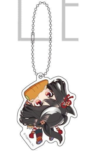 Kitasan Black Acrylic Keychain - Umamusume: Pretty Derby Kapurikko Acrylic Keyholder Collection Vol.2 (Movic, ~5.5×6.5cm)