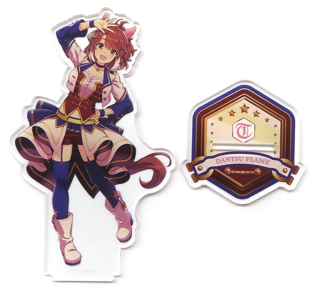 Dantsu Flame Official Acrylic Stand (Starting Future Ver.) — Umamusume Pretty Derby Acrylic Stand 14.5cm (Cygames) Pre-owned