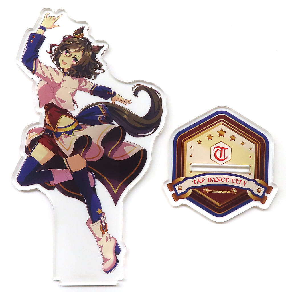 Tap Dance City Official Acrylic Stand (Starting Future Ver.) — Umamusume Pretty Derby — Cygames — ~14.5cm