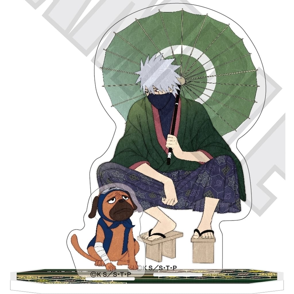 Kakashi Hatake Acrylic Stand - Hyakumonogatari ver. (Naruto Shippuden) KADOKAWA -, 2 Figures + Base
