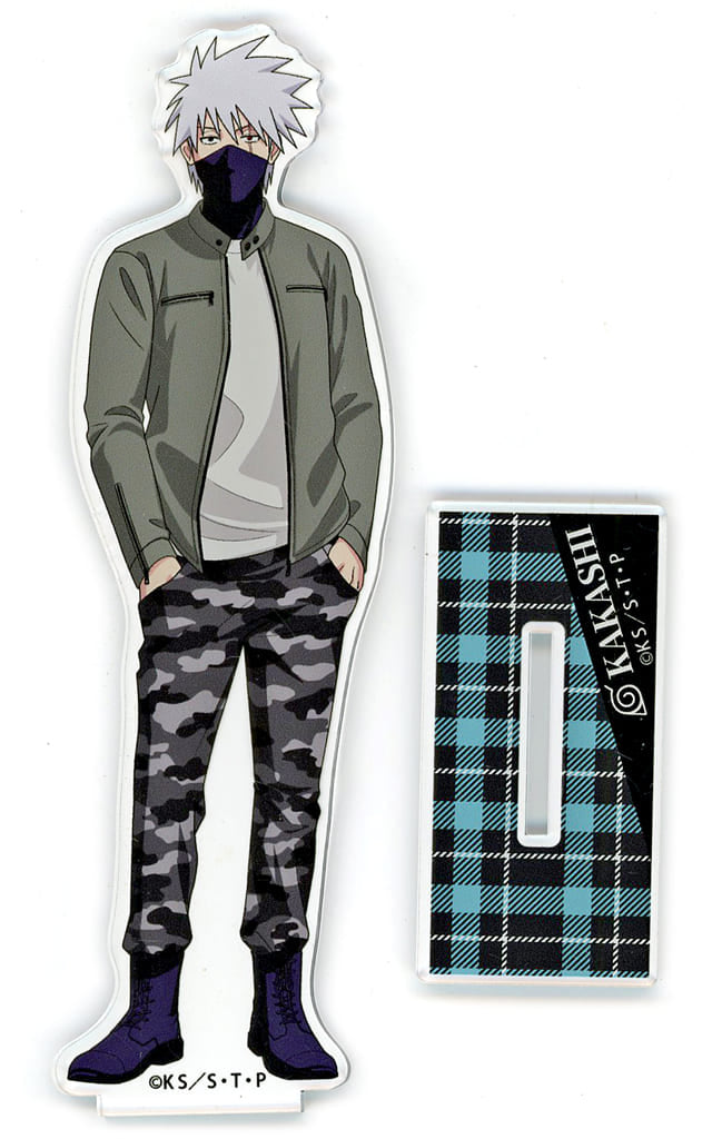 Kakashi Hatake Acrylic Stand - Naruto Shippuden POP UP SHOP in THE SHIBUYA SOUVENIR STORE & GIFTSHOP The AkiBa - Approx. 142–150 mm (Belfine) Pre-owned