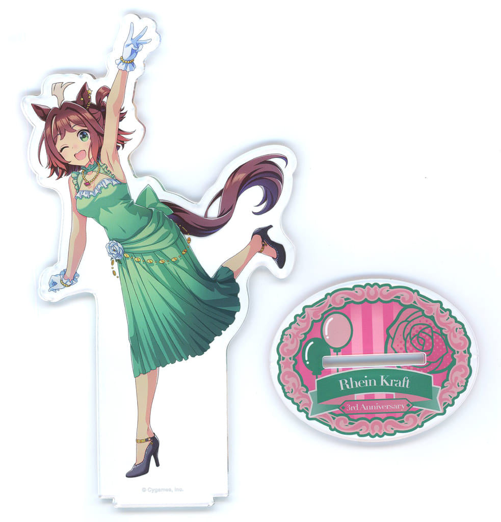 Rhein Kraft 3rd Anniversary Ver. Official Acrylic Stand - Umamusume Pretty Derby (Cygames) - 89×161mm