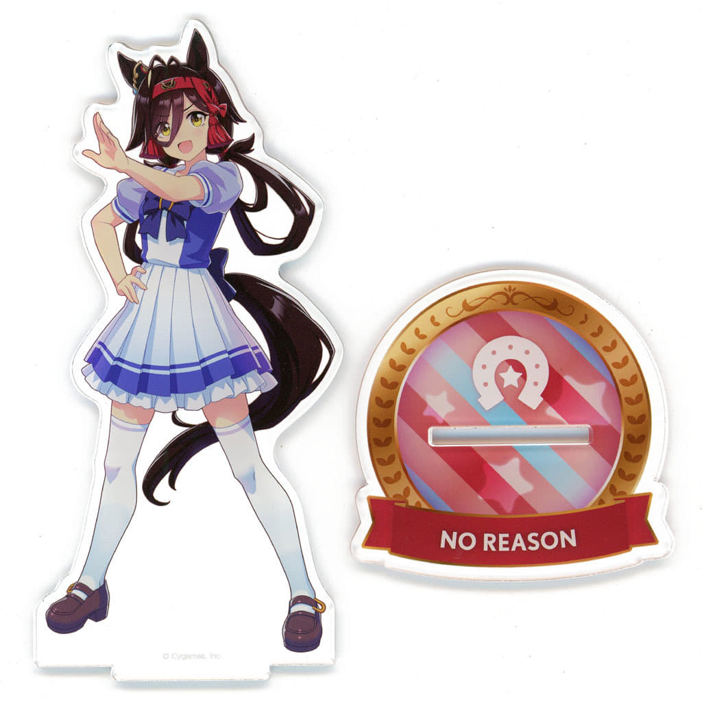 No Reason (School Uniform Ver.) Official Acrylic Stand - Umamusume Pretty Derby - Cygames - Approx. 64×137mm - Used