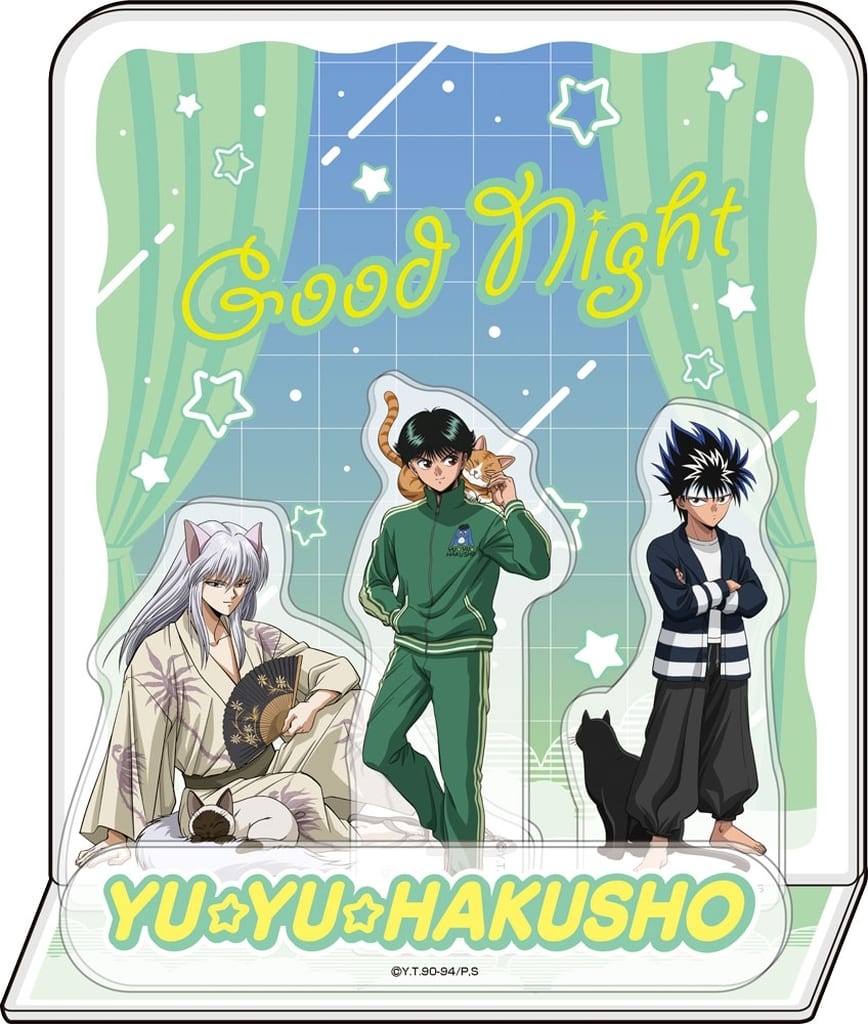 Diora Acrylic Diorama 'Oyasumi (Nap Time)' Blue Group Ver. - Yu Yu Hakusho - Approx. 290 mm Acrylic Stand by Medicos Entertainment